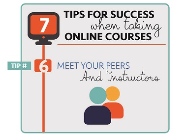 Meet with your peers and instructor Meet with your peers and instructor